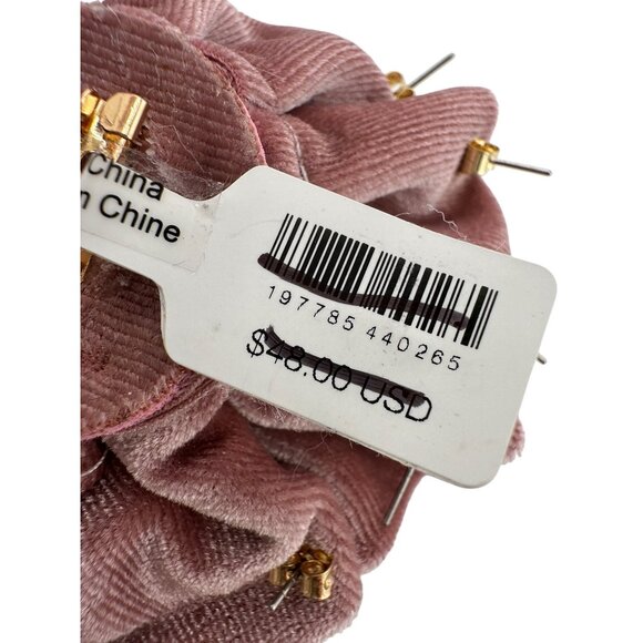 Free People Rosette Stud Earring Pack With Decorative Velvet Holder - Picture 5 of 5